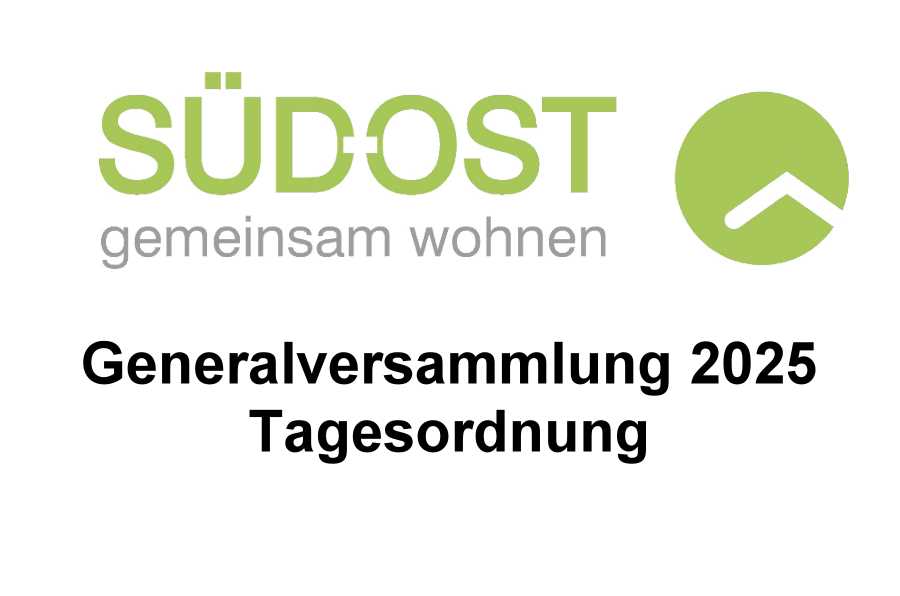 Generalversammlung Tagesordnung 2025